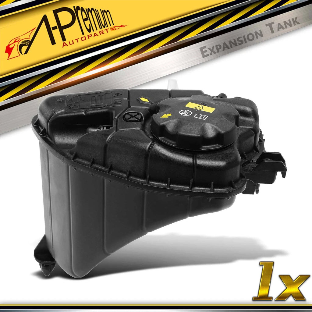 Engine Coolant Reservoir Tank with Cap for BMW 540i 740i (2016–2017)