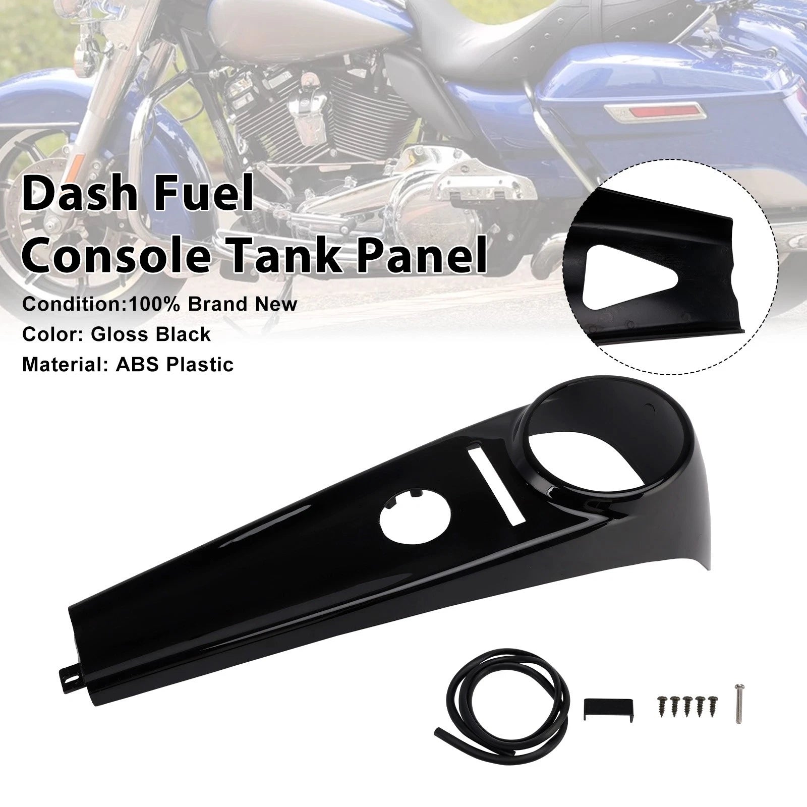 Dash Fuel Console Tank Panel for Road King (2000–2017)