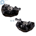 Front Steering Knuckles + Wheel Hub Bearings for Toyota Sienna (2004–2010)