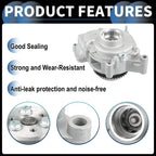 Water Pump for Chevrolet Captiva Sport (2010–2015) No. 24439798 w/ Rubber Ring Kit