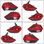 Pair Taillights for Nissan Rogue (2017–2019) LED Replacement