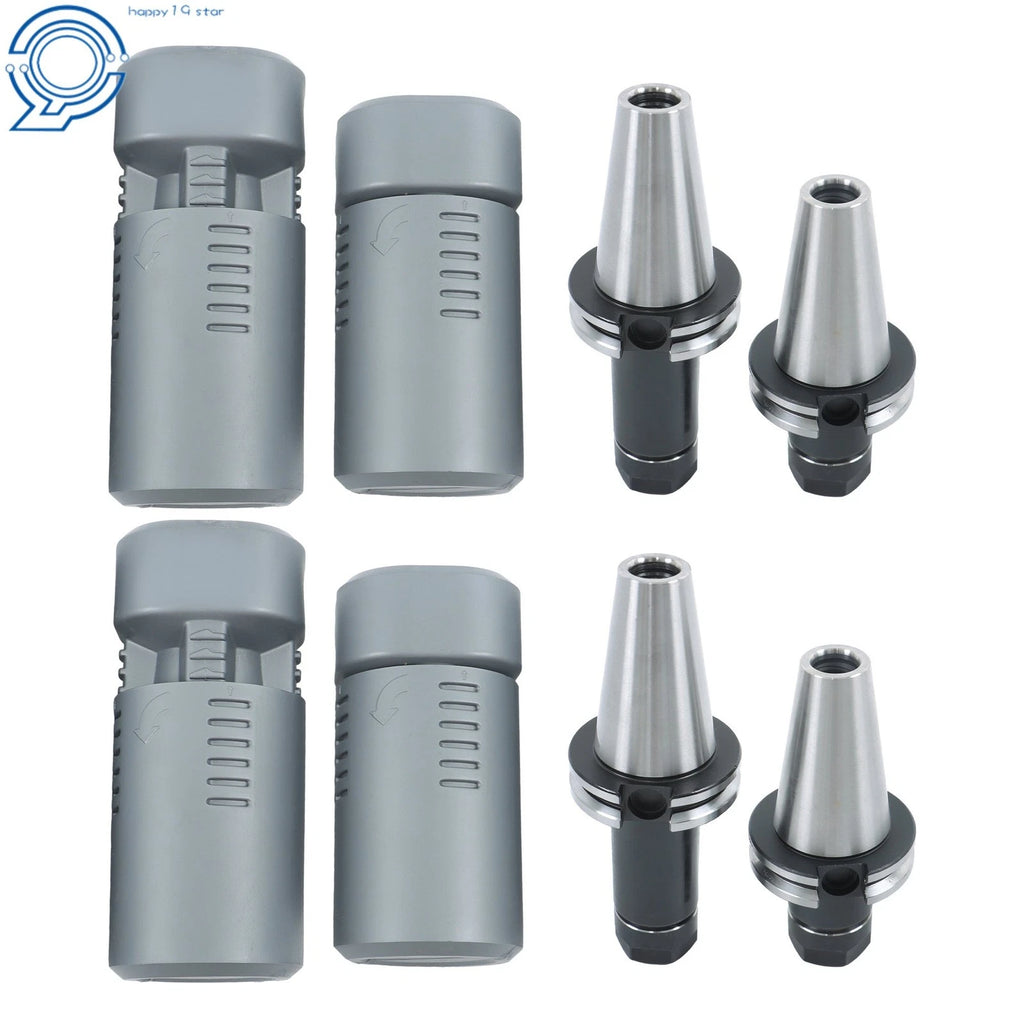 Set of 4 CAT40 ER20 Chucks for Precision Tool Holders (0.0001" Runout)