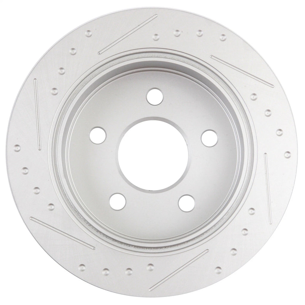 Drilled Slotted Front Rear Brake Rotor for Oldsmobile Alero Pontiac Grand (1999–2004)
