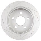 Drilled Slotted Front Rear Brake Rotor for Oldsmobile Alero Pontiac Grand (1999–2004)