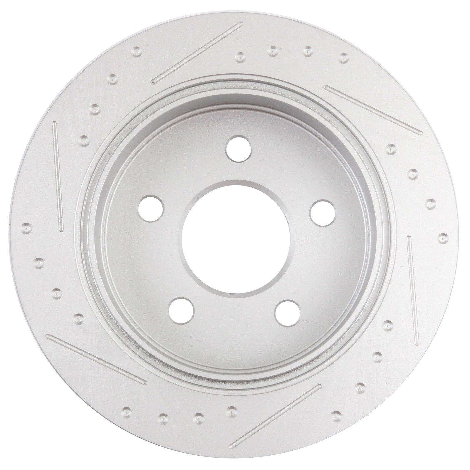 Drilled Slotted Front Rear Brake Rotor for Oldsmobile Alero Pontiac Grand (1999–2004)