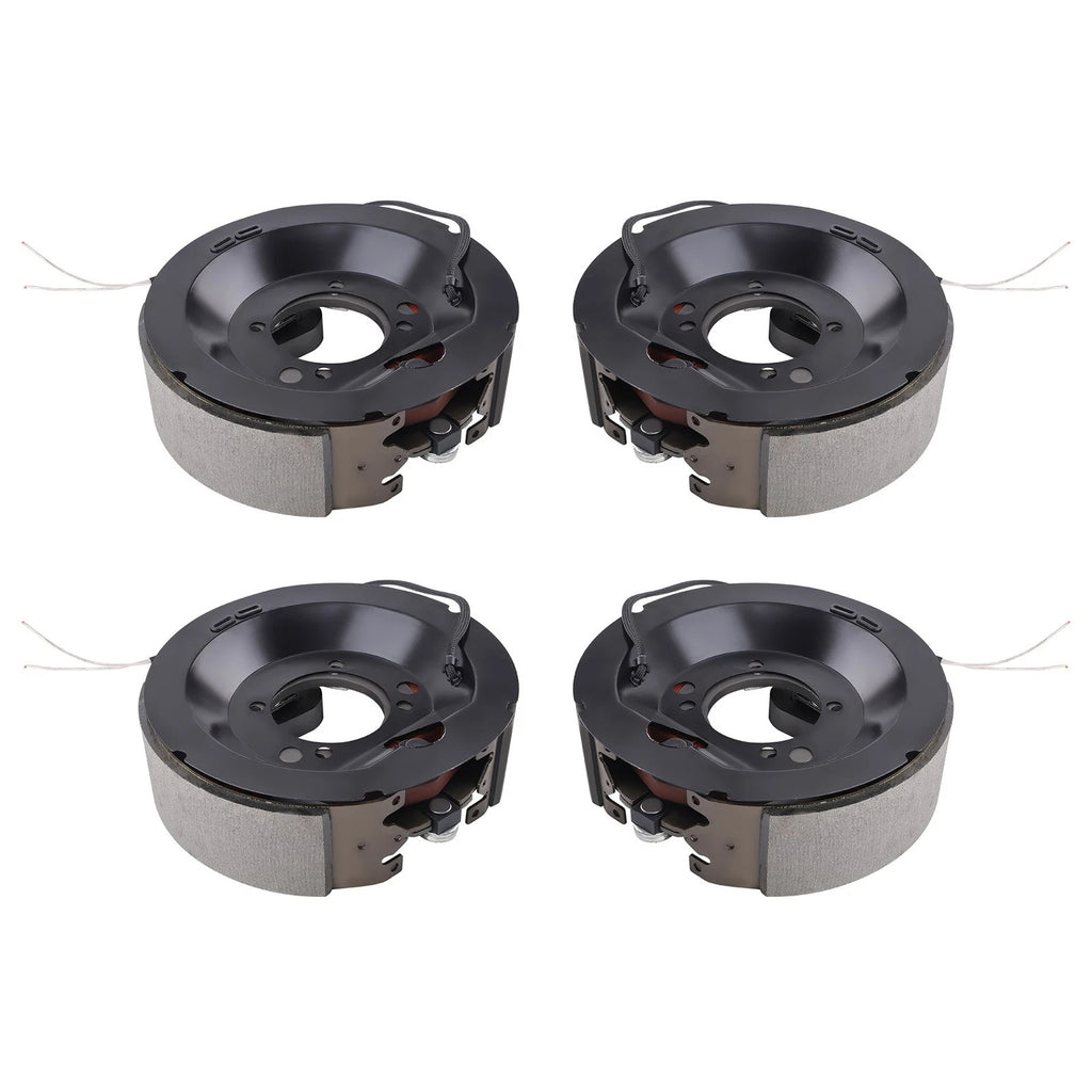 Set of 4 Electric Trailer Backing Plate Brakes for Dexter 8K Axle (8000)