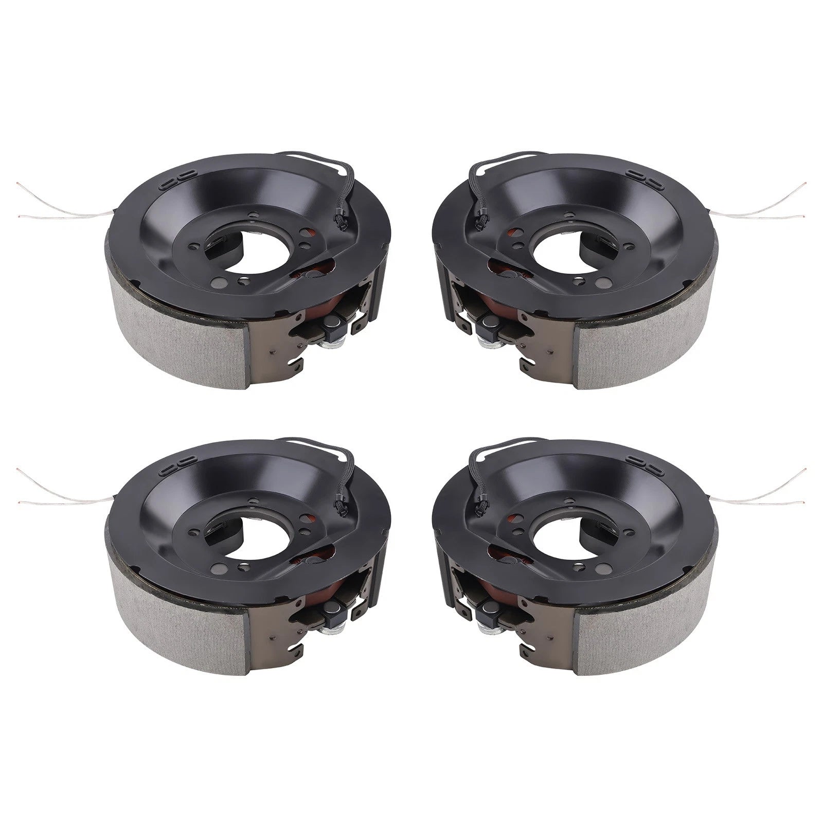 Set of 4 Electric Trailer Backing Plate Brakes for Dexter 8K Axle (8000)