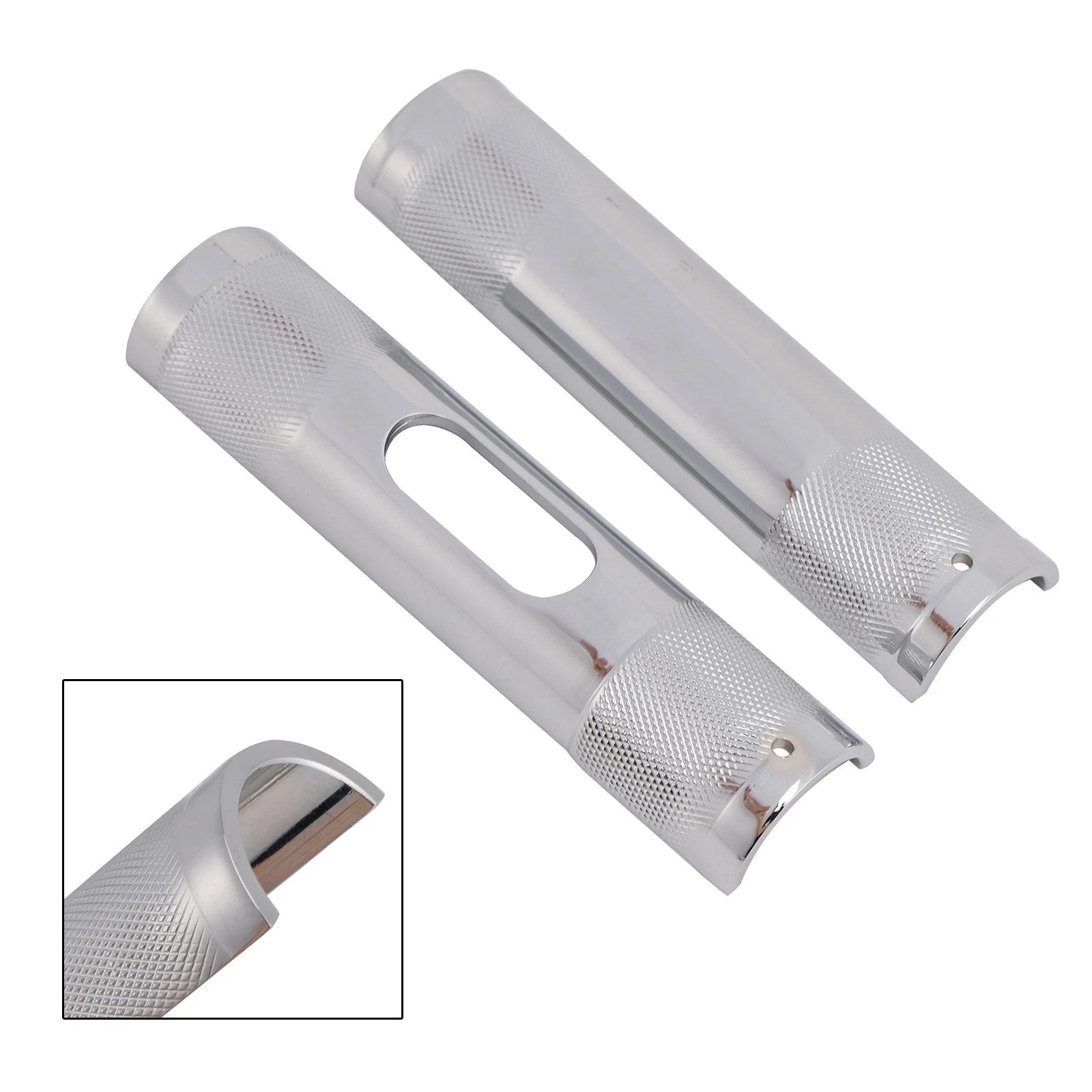 Handlebar Diameter Riser Adapter 1" to 1.25" Chrome for Road Glide Road King