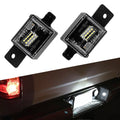 2X LED License Plate Tag Light for Chevy Silverado GMC Sierra (2014–2018)