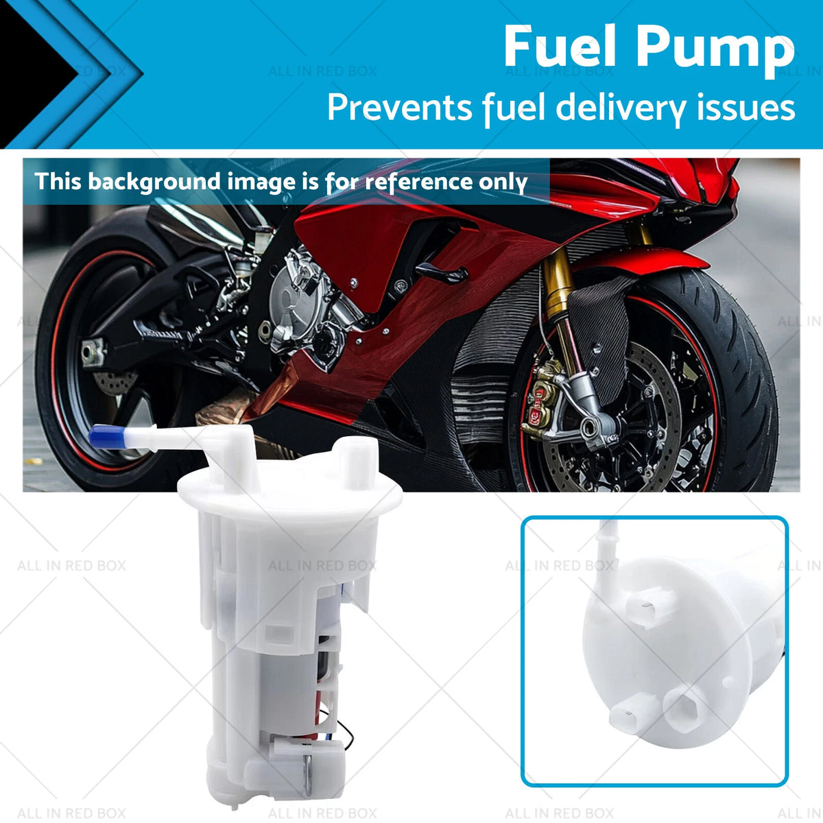 Fuel Pump for Yamaha R1 YZF YZF-R1 (2007–2014) 4C8-13907-01-00