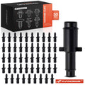 50Pcs Straight Reducing Hose Pipe Tube Connectors for Ford