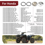 Engine Valve Tappet Adjustment Cover Cap O-Ring for Honda (1990-2000)