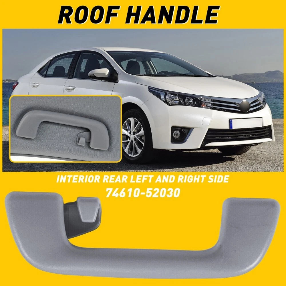 1pc Rear Inner Roof Ceiling Pull Handle for Toyota Corolla Yaris RAV4 (YYYY–YYYY)