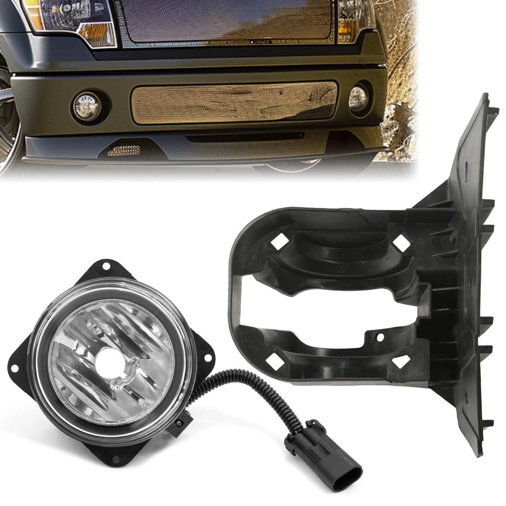 Driver Left Fog Light for Ford F-150 Harley Davidson (2000–2004) w/ Bracket