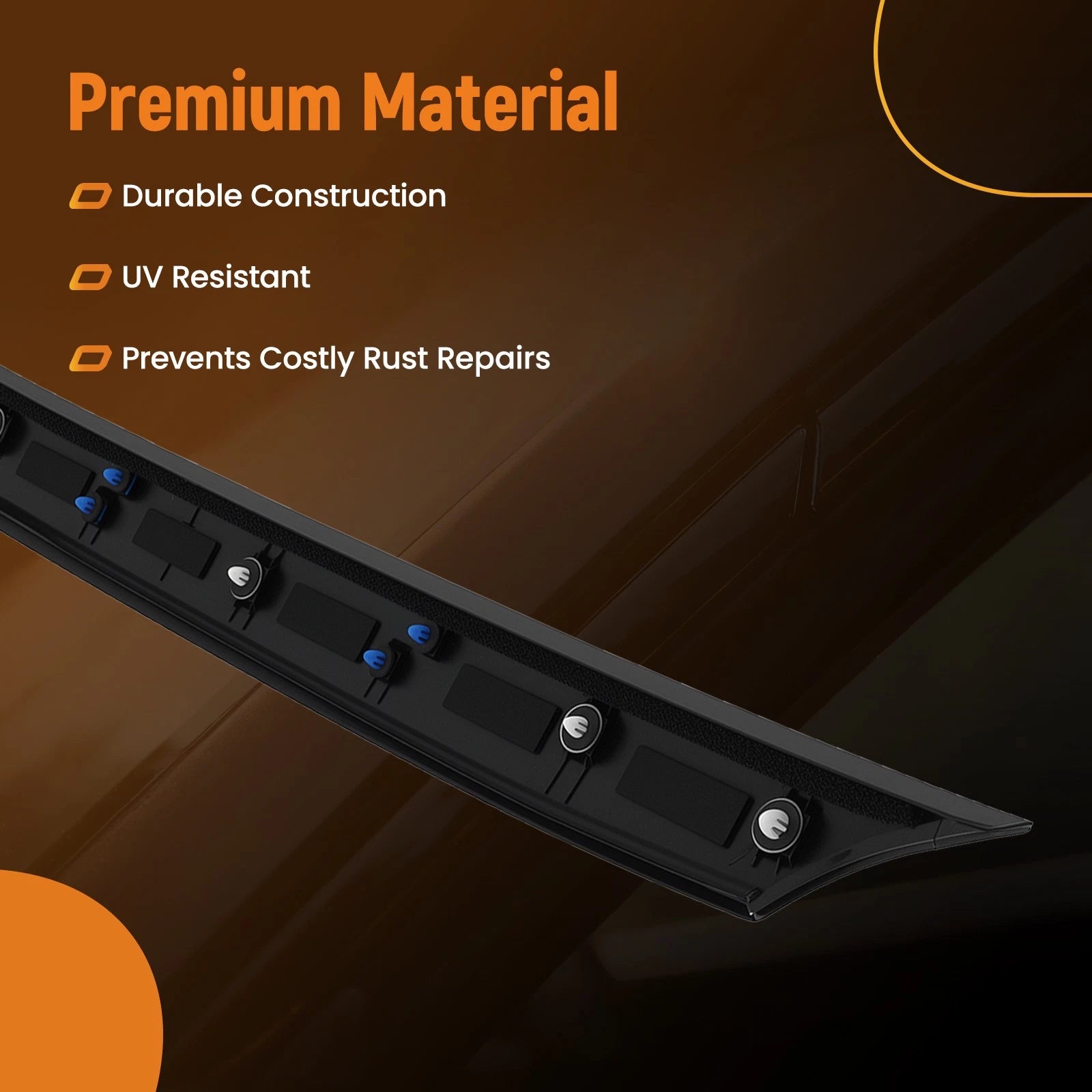 A-Pillar Molding Trim 861702K500 for Hyundai Veloster (2012–2017)