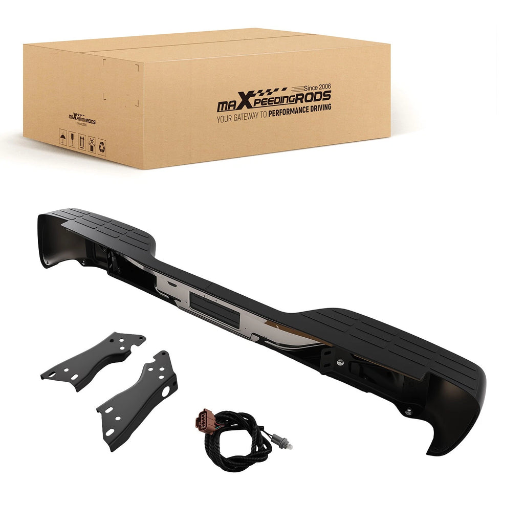 Chrome Rear Bumper for GMC Sierra 2500 (1999–2004) 15758743