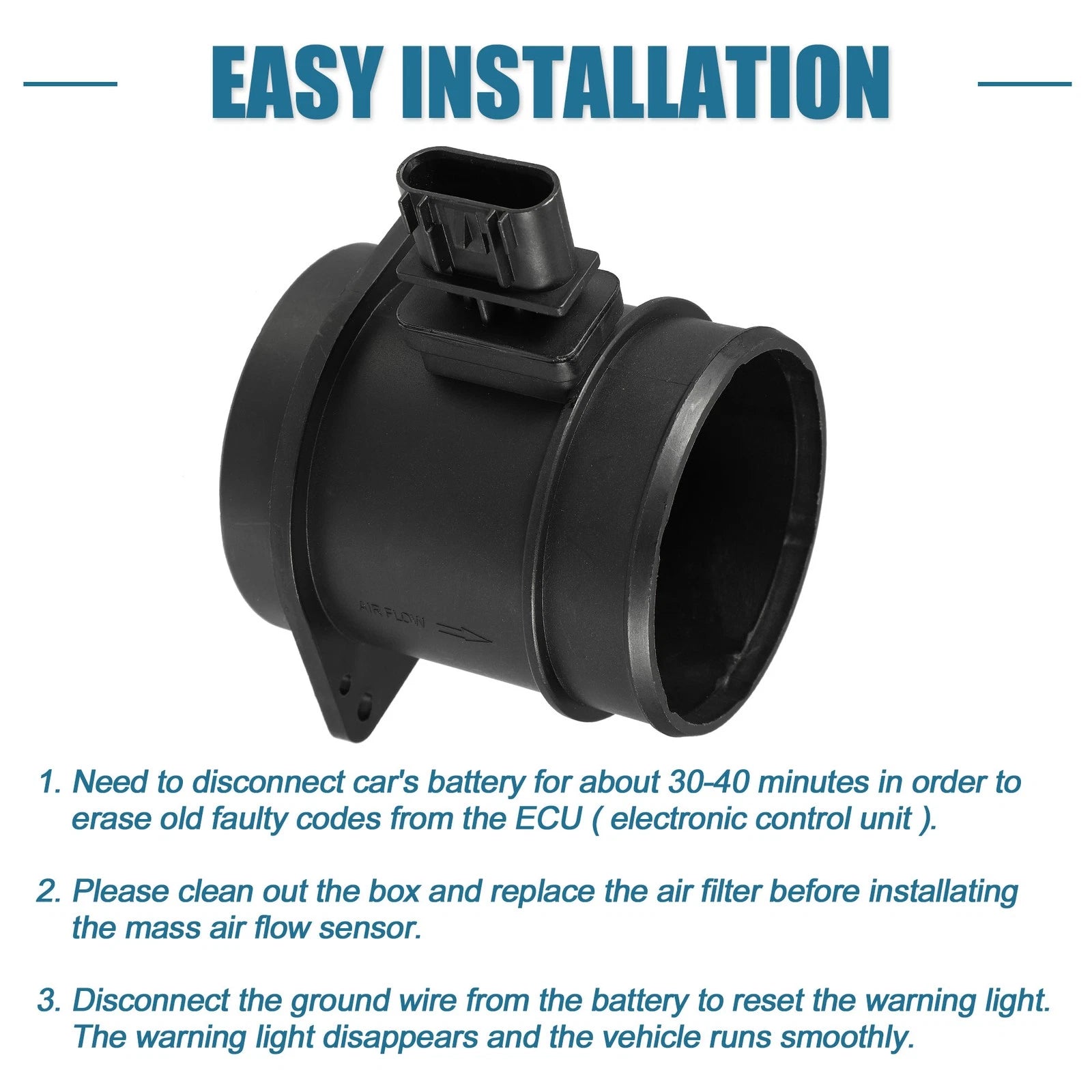 Mass Air Flow Meter MAF Sensor for Chevy Traverse 3.6L (2009)