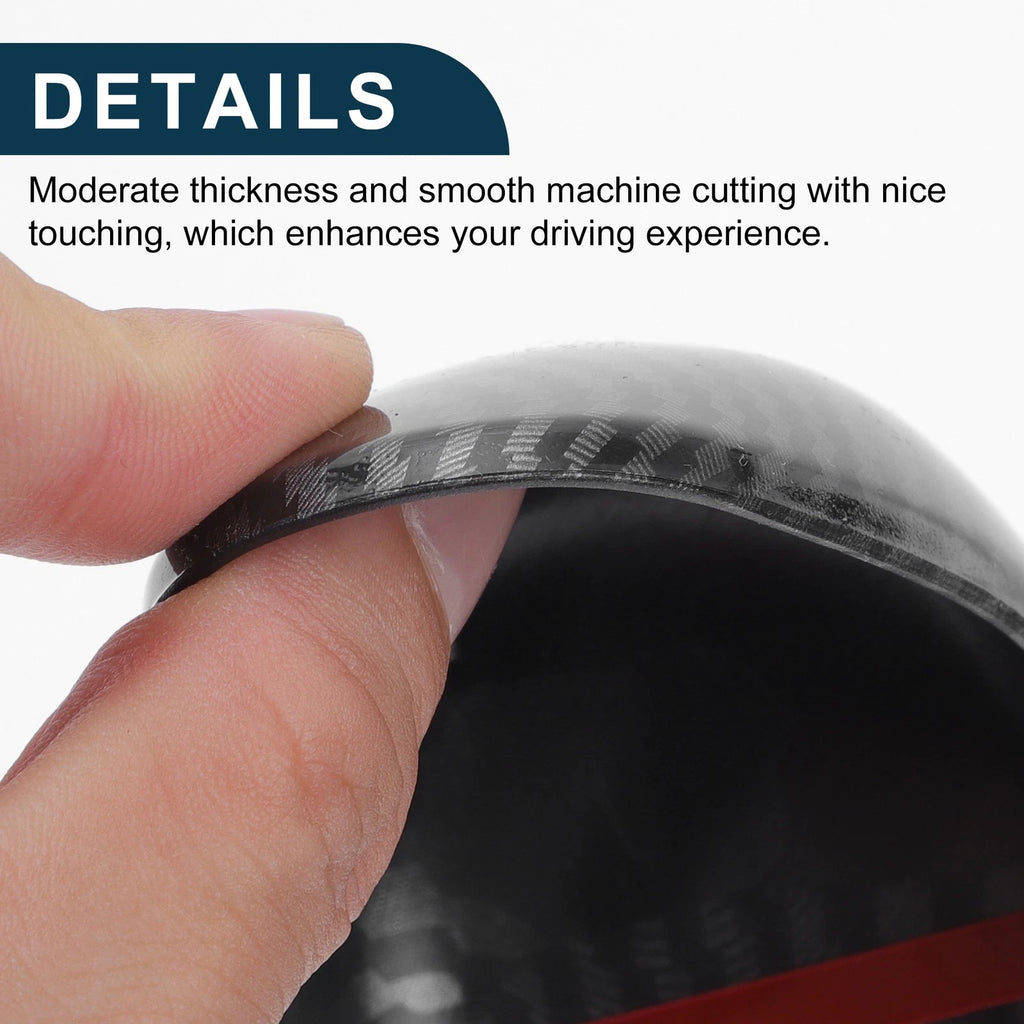 Carbon Fiber Gear Shift Knob Decorator Cover for Honda Accord (2013–2017)