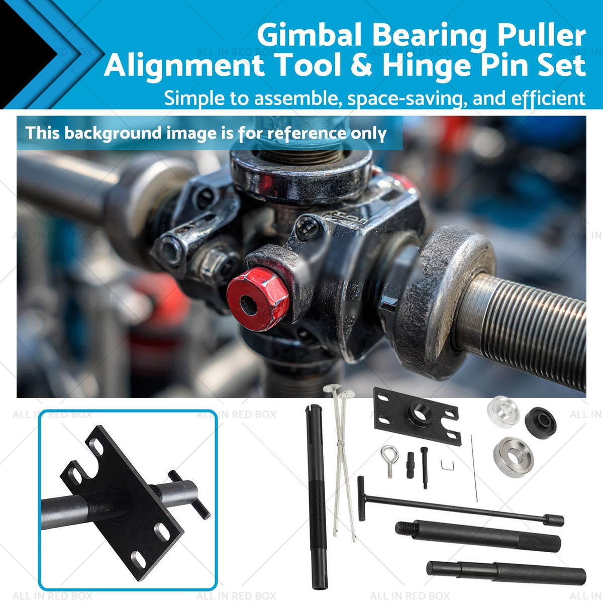 Gimbal Bearing Puller Alignment Tool for Alpha 1 Bravo OMC Volvo