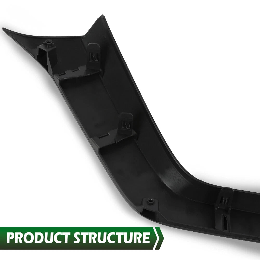 Front Bumper Grille Trim for Nissan Rogue (2017–2020) Black