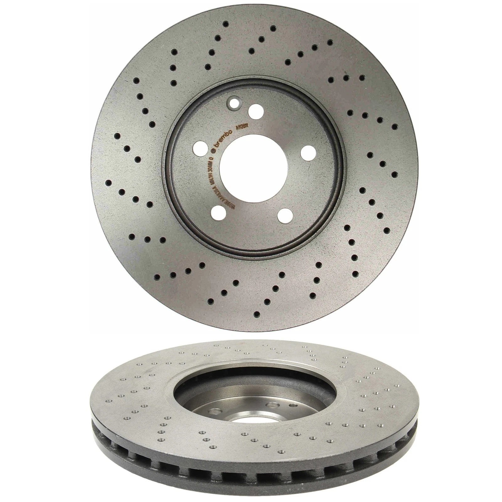 2X Brembo Front Drilled 330mm Brake Disc Rotors for W211 W220 (2003–2006)