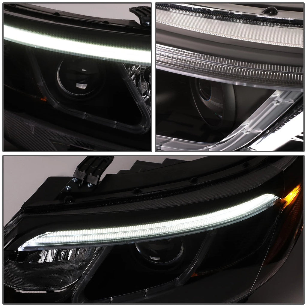 LED DRL Light Bar Projector Headlights for Sorento EX SX (2014–2015)