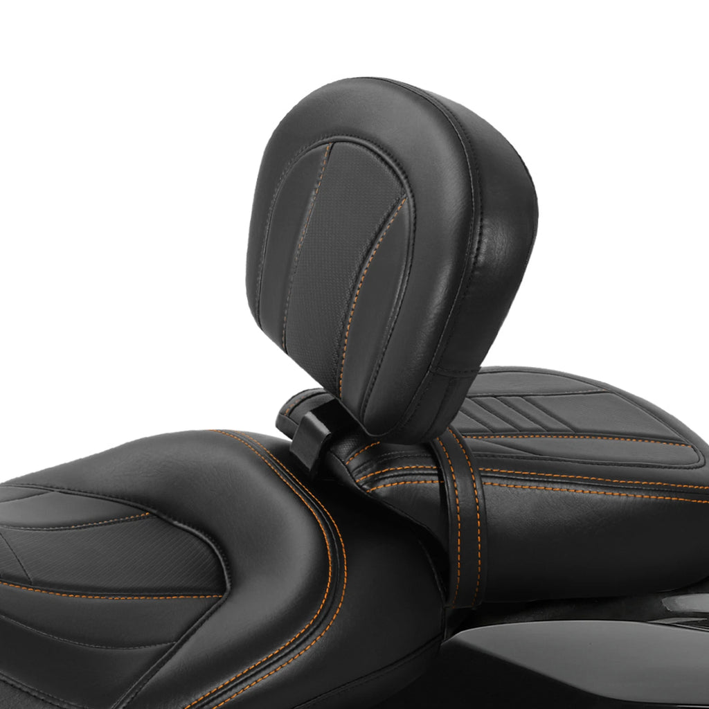 Driver Backrest Pad for Harley Touring CVO Street Road Glide (2009–2023)