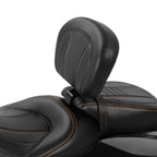 Driver Backrest Pad for Harley Touring CVO Street Road Glide (2009–2023)