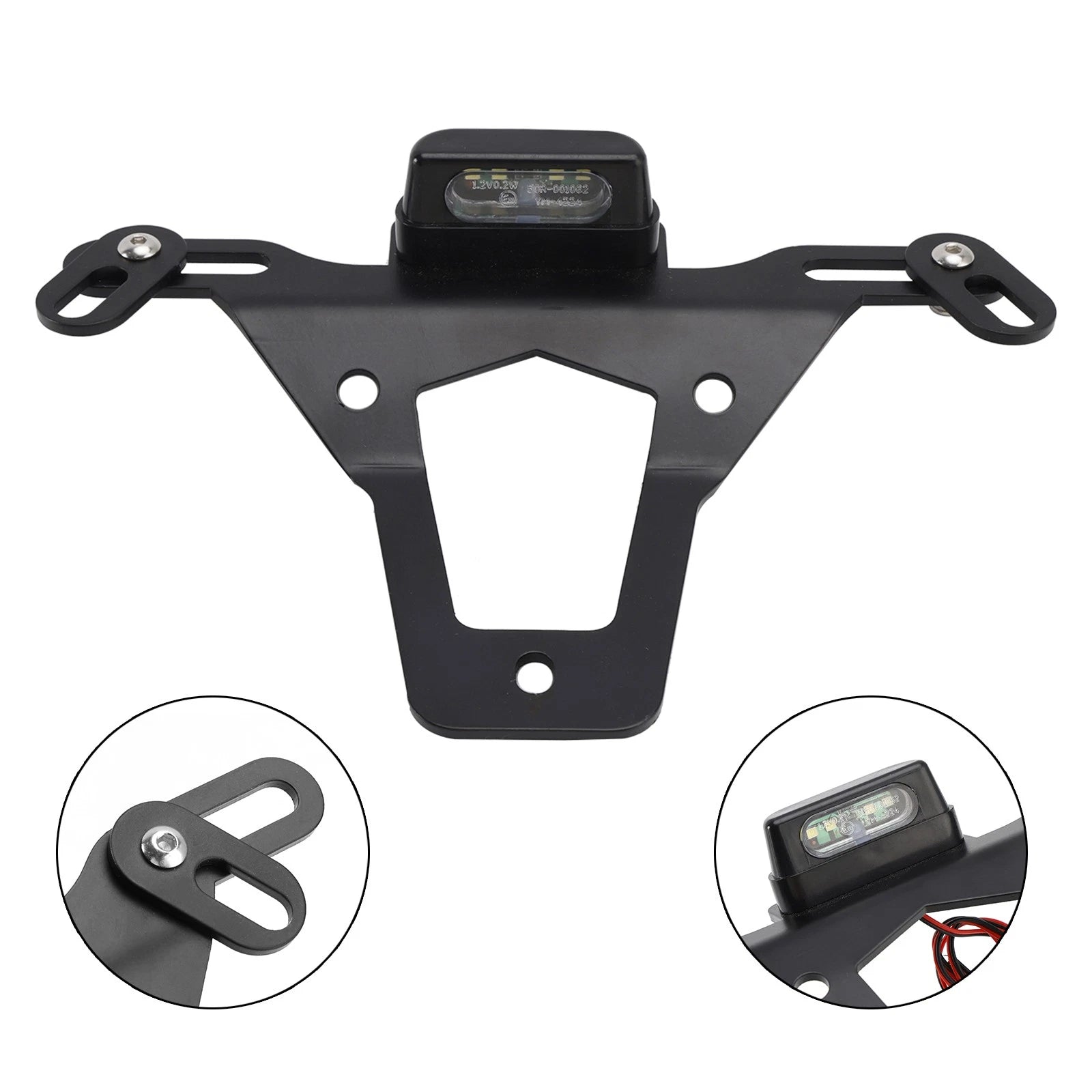 License Plate Holder Frame for Honda DAX125 / ST125 (2022–2024) Black