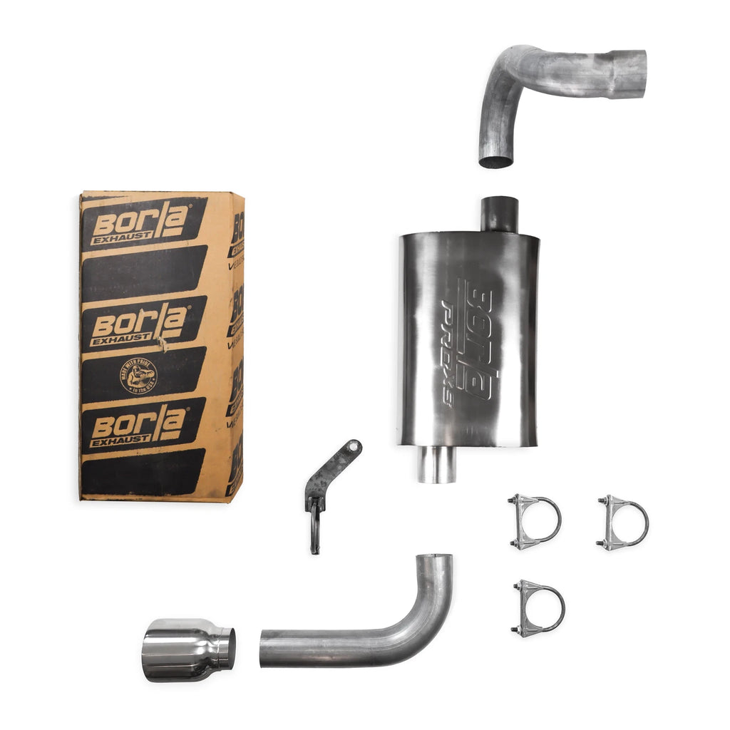 Borla ProXS 2.5" Single Exhaust Kit for Jeep Wrangler (2018–2025)