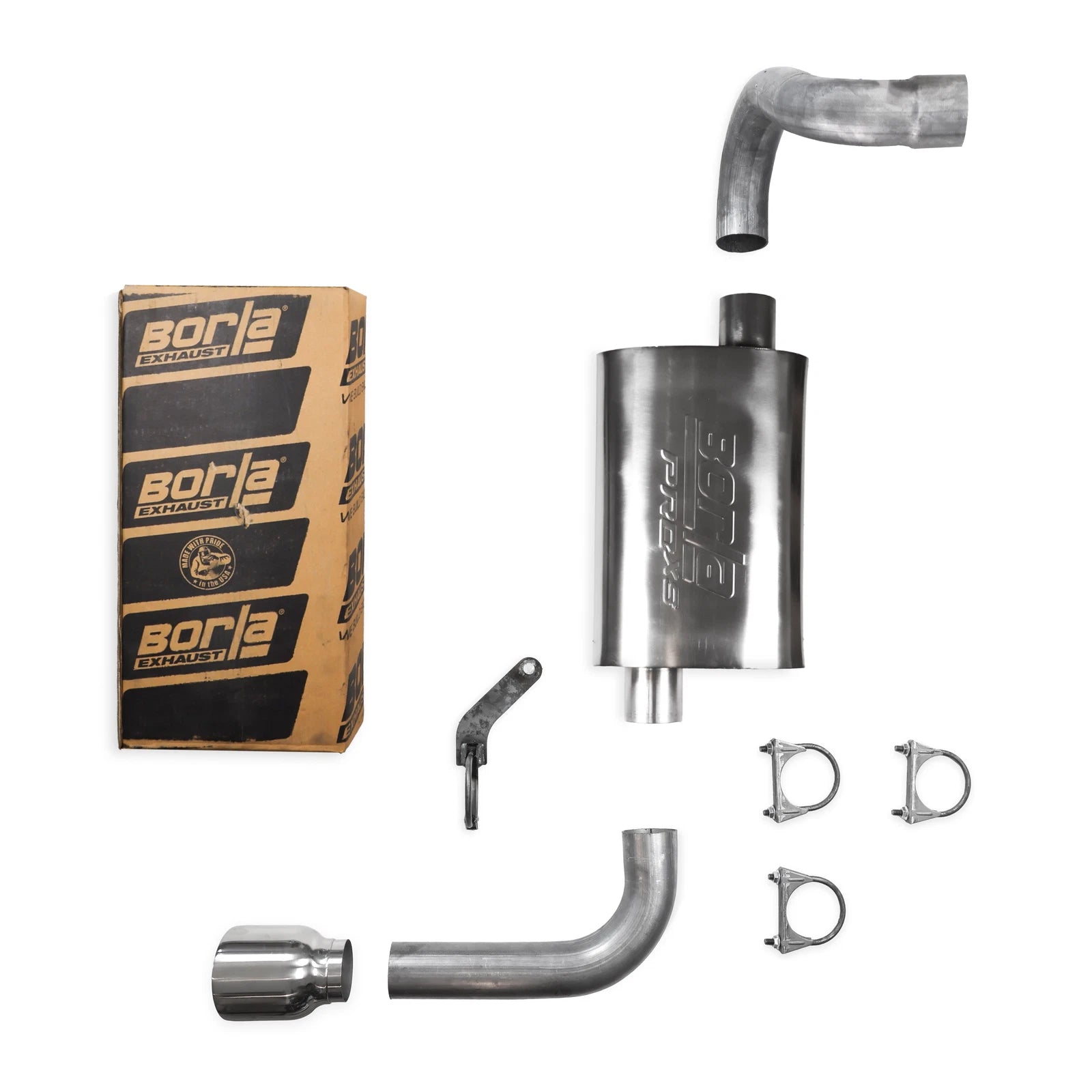 Borla ProXS 2.5" Single Exhaust Kit for Jeep Wrangler (2018–2025)