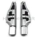 Chrome Flat Wing Footpegs for Suzuki Marauder 1600/Boulevard M90 (2004–2005)