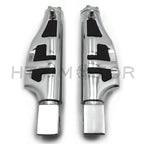 Chrome Flat Wing Footpegs for Suzuki Marauder 1600/Boulevard M90 (2004–2005)