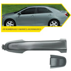 Rear Left/Right Outside Door Handle for Toyota Camry (2012–2017) Gray 1G3