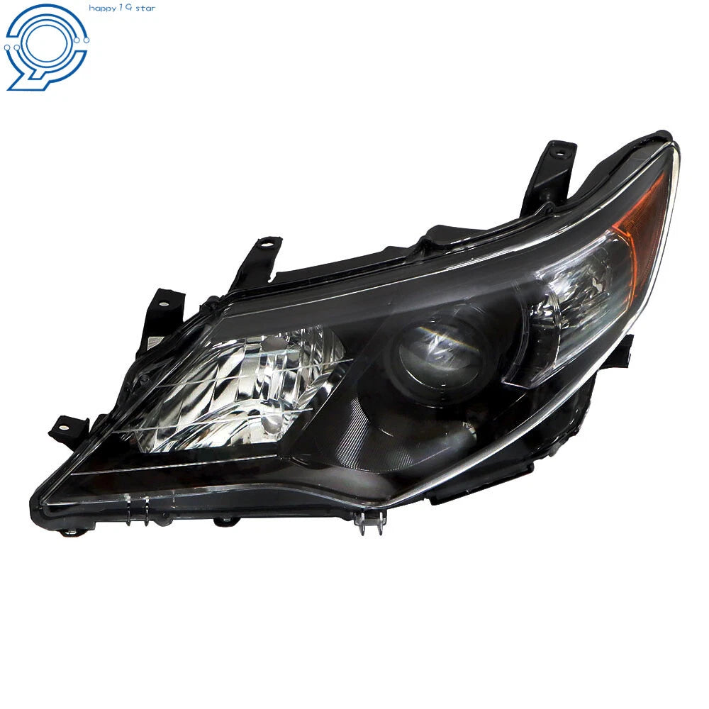 Projector Headlights Assembly for Toyota Camry (2012–2014) Black Pair