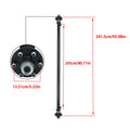 6000lbs Trailer Axle 6 Lug 5.5" Hub Face 95" Spring Center (TK)