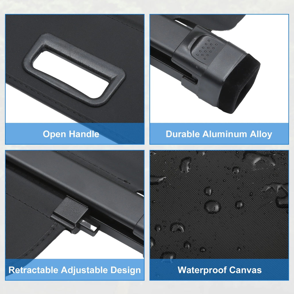 Retractable Cargo Cover for Subaru Outback (2010–2014) Waterproof Non-Slip