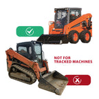 Replacement Door Glass Windshield for Kubota SSV65 SSV75