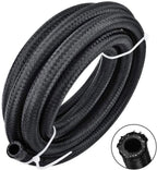 Set of 4 Stainless Steel Braided 6AN Fuel/Oil Hose Line & Fittings