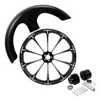 30" Front Wheel Rim Hub Single Disc & Fender for Harley Electra Glide (2008–2025)