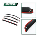 Set of 4 Rain Guards for Ram 1500 Crew Cab (2019–2025)