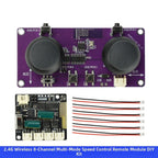 8-Channel Wireless Remote Control for Builders (2.4GHz)