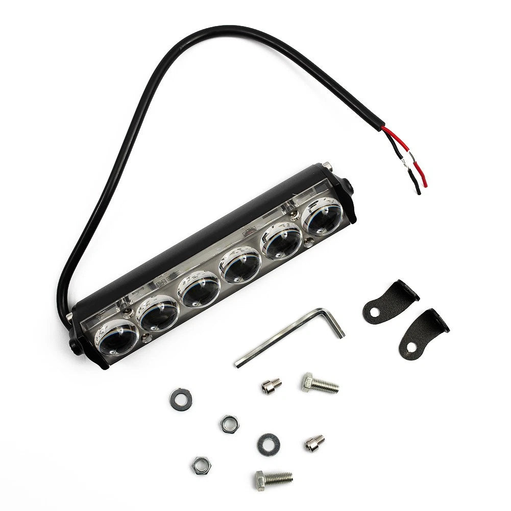Slim LED Light Bar for ATV SUV 4X4 (7 Inch, Waterproof, 4D Lens)