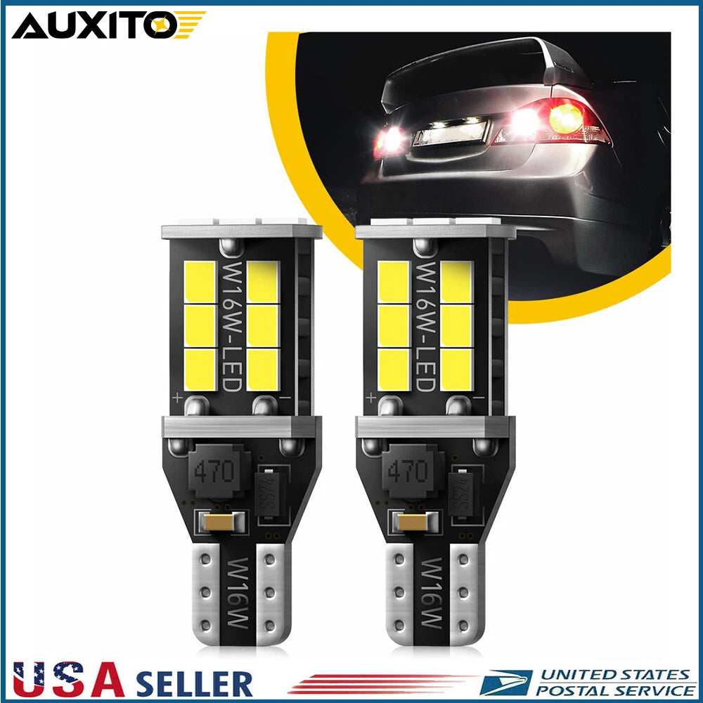 2X LED Backup Reverse Bulbs