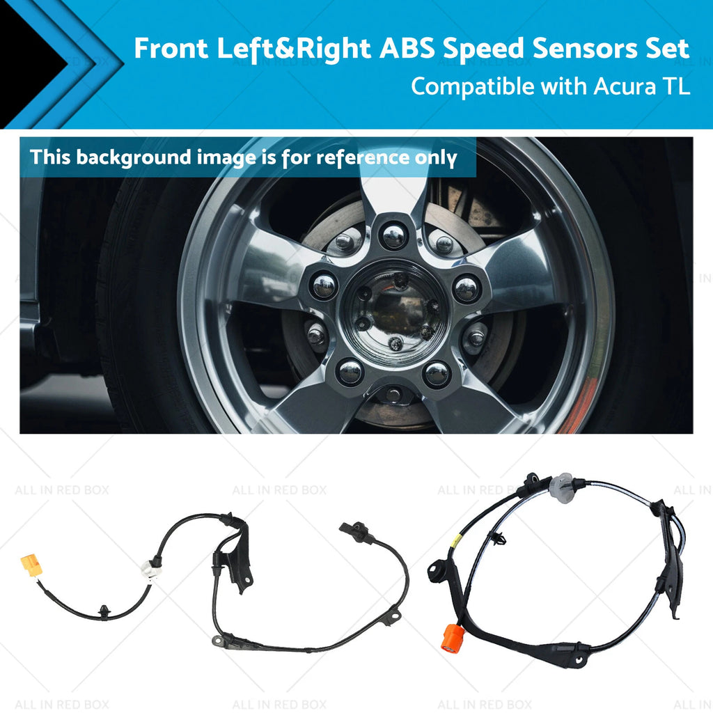 Set of 2 ABS Speed Sensors for Acura TL (2004–2008) 57450SEPA01