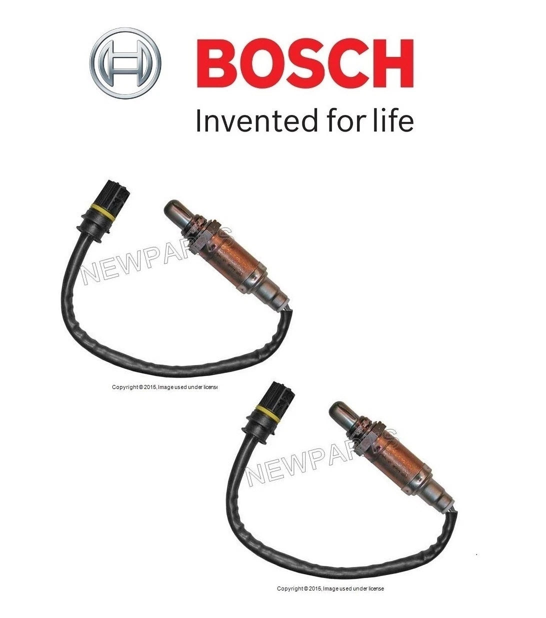 2X Bosch O2 Oxygen Sensor Set for BMW E46/M54 (2000–2006)