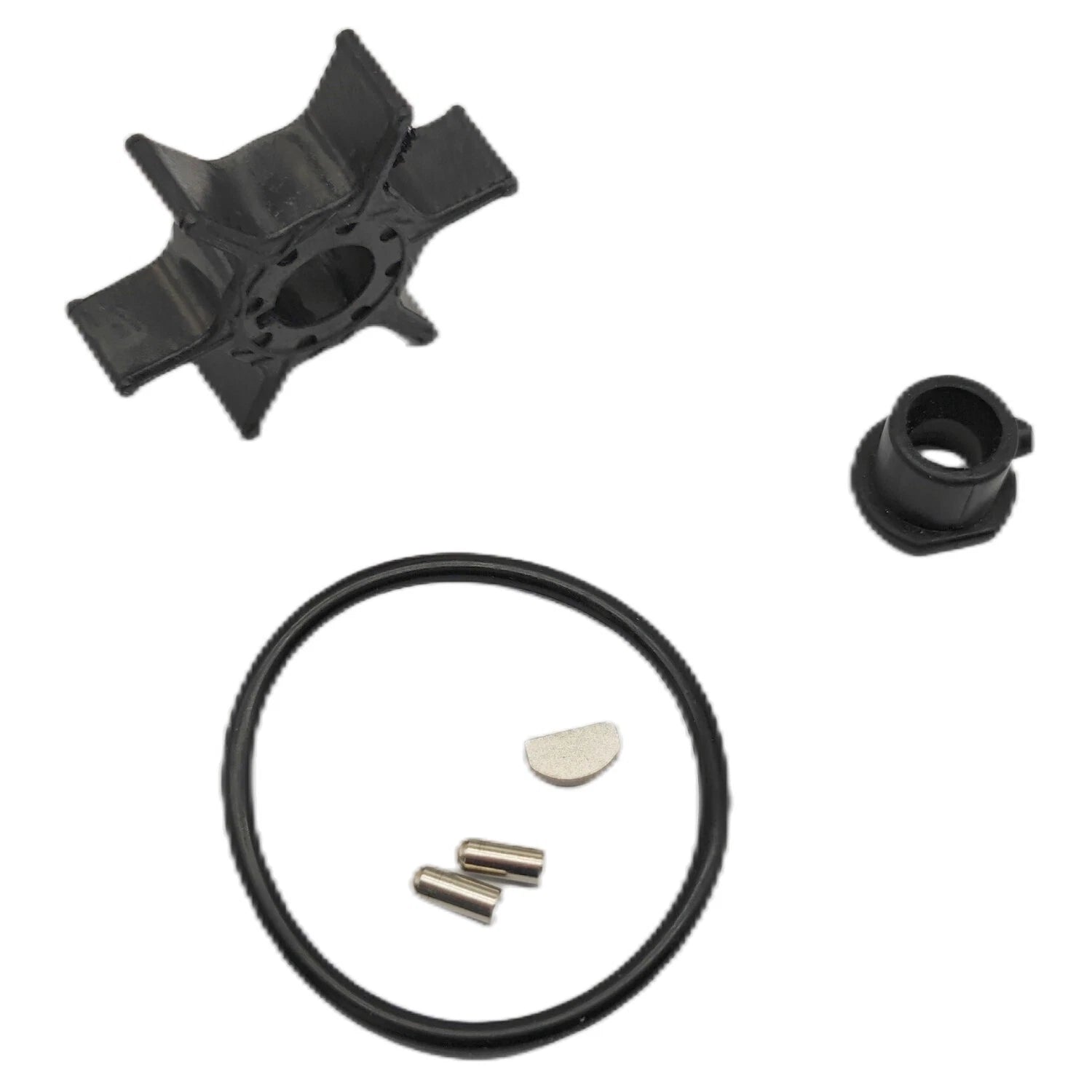 Water Pump Impeller Kit for Yamaha 4 Stroke 15-20 HP Outboard (F15C, F20) 6AH-W0078-00