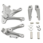 Front Foot Pegs Footrest Brackets for Kawasaki Ninja ZX10R (2006–2010)
