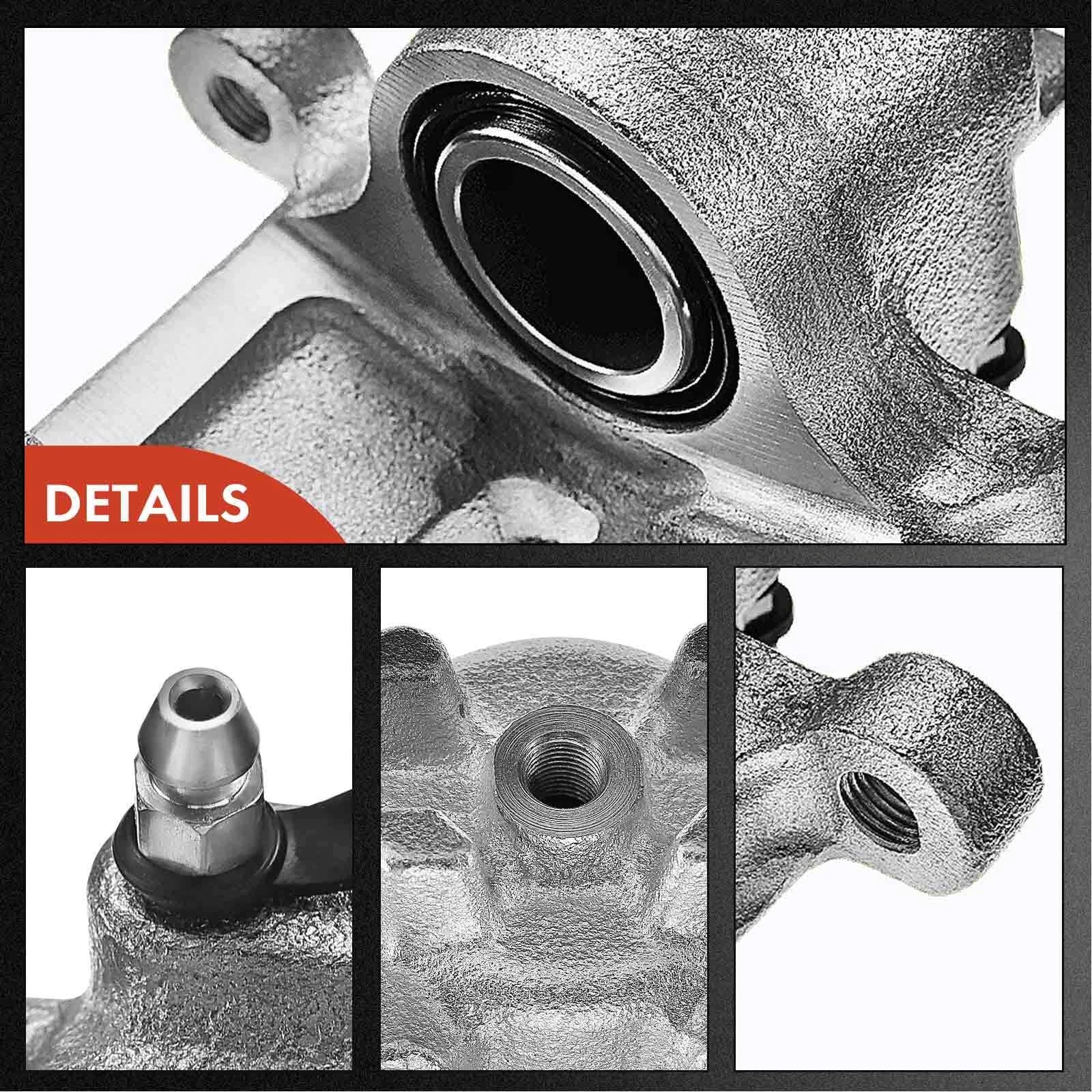 6x Rear Disc Brake Calipers & Pads for Mitsubishi Montero (2001–2006)