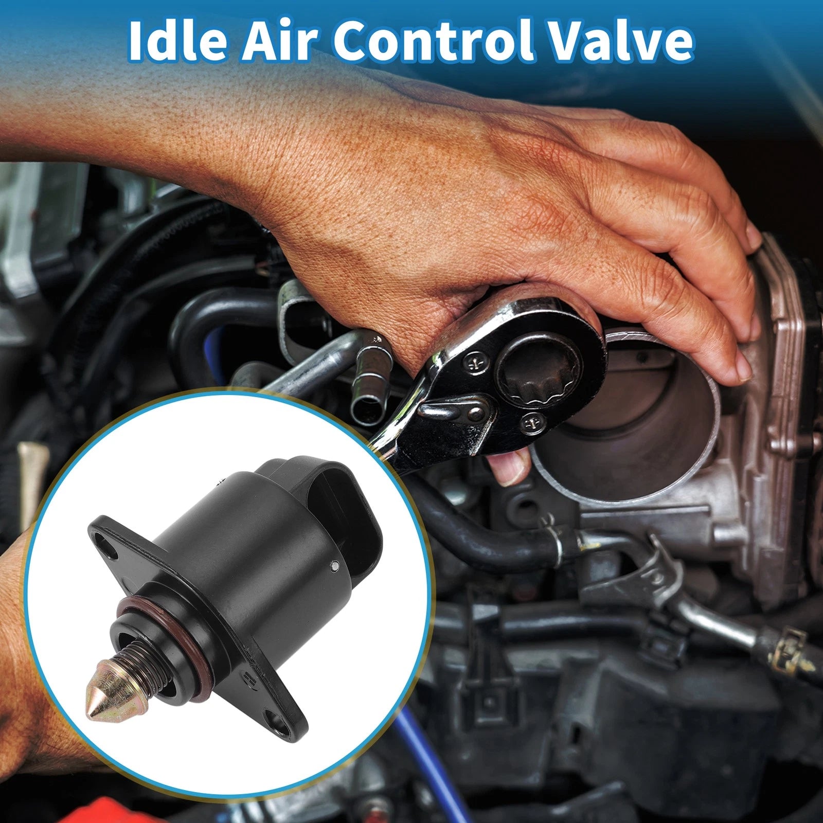 Idle Air Control Valve for Buick Century 2.2L (1993–1996) No. 17112898